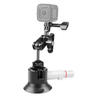 Držiak Glass car holder with Pump Suction Puluz for GOPRO Hero, DJI Osmo Action PU845B