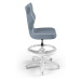 ET Kancelárska stolička Petit - modrá Rozmer: 133 - 159 cm