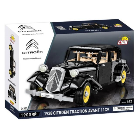 Cobi 1938 Citroen Traction Avant 11 CV, 1:12, 1900 k