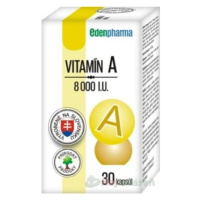 EdenPharma Vitamín A 8000 I.U. 30 kapsúl