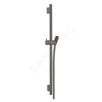 HANSGROHE - Unica'S Sprchová tyč 650 mm so sprchovou hadicou, kefovaný čieny chróm 28632340
