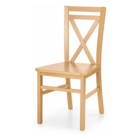 Drevená stolička DARIUSZ 2 Dub medový,Drevená stolička DARIUSZ 2 Dub medový Halmar