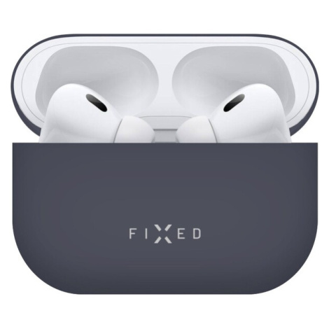 FIXED Silky silikónové púzdro pre Apple AirPods Pro/Pre 2 modré