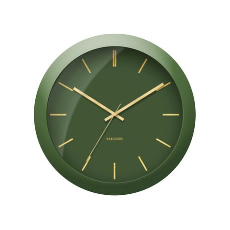 Nástenné hodiny Karlsson Globe 5840GR, 40 cm