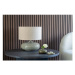 Khaki keramická stolová lampa s textilným tienidlom (výška  44 cm) Oldham – House Nordic