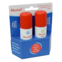 AVEPHARMA Akutol duo pack Akutol sprej + Akutol stop sprej 2 x 60 ml