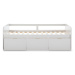 Biela detská posteľ s úložným priestorom 90x190 cm Abbott – Marckeric