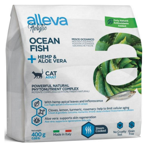 Alleva HOLISTIC cat adult ocean fish granule pre mačky 0,4kg