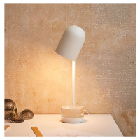 Stolná lampa AYTM Luceo, biela