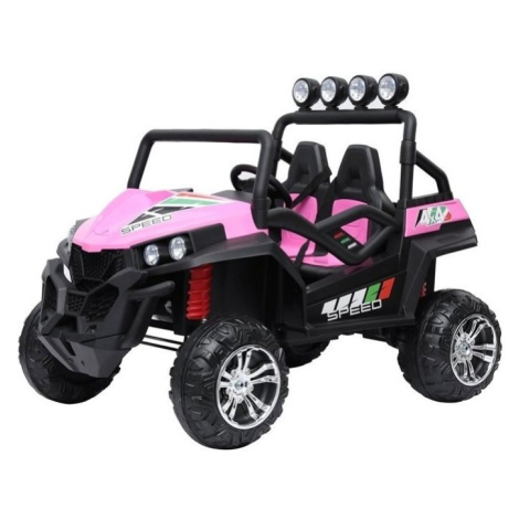 mamido  Detské elektrické autíčko Buggy LIFT 4x4 ružové