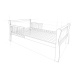 WO Detská postieľka 2v1 Noble Cot Bed 140x70