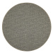Kusový koberec Alassio šedobéžový kruh - 200x200 (průměr) kruh cm Vopi koberce