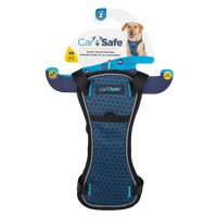 CARSAFE Crash Tested Postroj pre psov do auta modrý 1 ks, Veľkosť: XS
