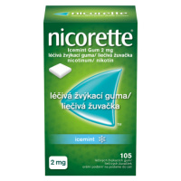 Nicorette Icemint Gum 2 mg gum.med.105 x 2 mg