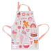 Zástera pre deti sladkosti Sweet Treats Apron ThreadBear s ochrannou vrstvou od 3-5 rokov