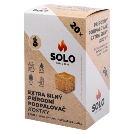 Solo Podpaľovač Extra silný kocky 20 ks