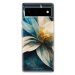 Odolné silikónové puzdro iSaprio - Blue Petals - Google Pixel 6 5G