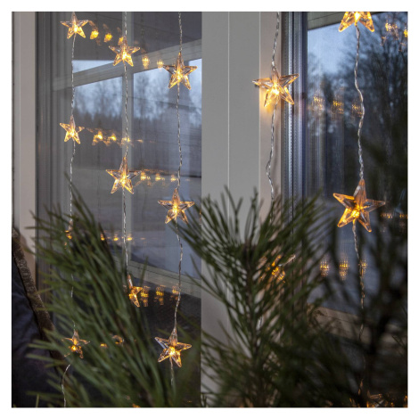 Svetelný LED záves Star Curtain, 30-plameňový