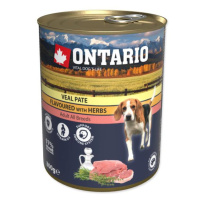 Konzerva Ontario teľacie s bylinkami, paté 800g