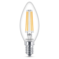 Philips Classic LED žiarovka E14 B35 6,5W číra