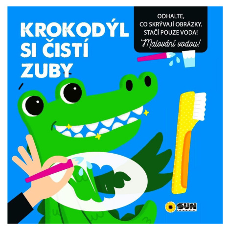 Sun Krokodýl si čistí zuby Leporelo CZ verzia