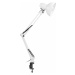 Stolná lampa DEON DL-14/W, E27, 60W, oceľ, biela (ORNO)