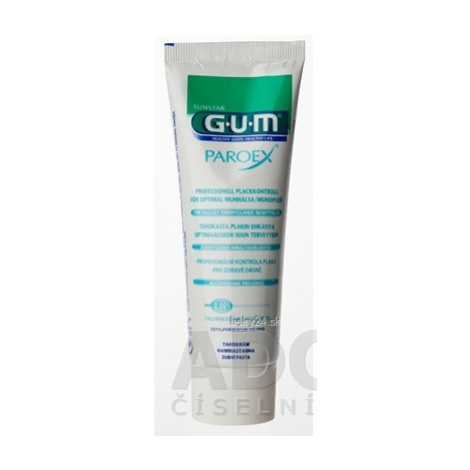 GUM zubná pasta PAROEX (CHX 0,06%)