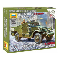 Wargames (WWII) military 6273 - Soviet M-3 Scout Car with Machine Gun (1:100)