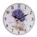 Nástenné hodiny Provence, pr. 34 cm, drevo