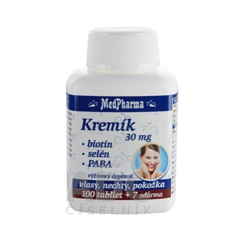 MedPharma KREMÍK 30mg+Biotín+Selén+PABA