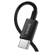 Baseus Nabíjací Kábel USB-C/ Lightning 8-pin 1.2m, Čierny