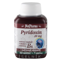 MedPharma PYRIDOXÍN 20 mg (vitamín B6)