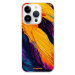 Odolné silikónové puzdro iSaprio - Orange Paint - iPhone 15 Pro