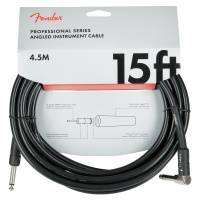 Fender Professional Series 15' Instrument Cable Angled