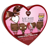Funko Pocket POP! DC Comics Valentine 2024 Chocolate (4 figúrky)