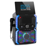 Auna Rockstar Plus, karaoke systém, karaoke zariadenie, bluetooth, USB, CD, LED šou, cinch
