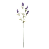 Dekoria Kvet levandule 61cm dark, 10 x 5 x 61 cm