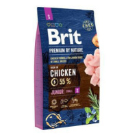 Brit Premium Dog by Nature Junior S 8 kg zľava