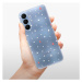 Odolné silikónové puzdro iSaprio - Abstract Triangles 02 - white - Samsung Galaxy A25 5G