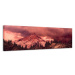 Obraz na plátne Panoráma, Rocky Mountain , 158x46cm