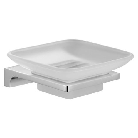 RAV Slezák Sklenená mydelnička Níl NLA0300, chróm