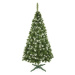 mamido Umelý vianočný stromček borovica so snehom 150 cm