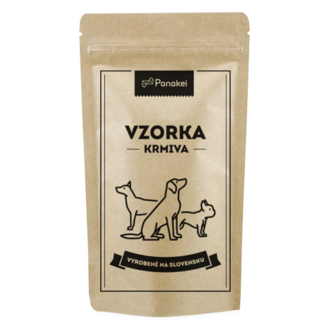 Panakei.sk ✅ | Vzorka krmiva + Vzorka granúl pre psov (1kg) Balenie: Štenacie (M) - Hovädzie + M