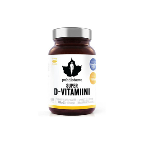 PUHDISTAMO Super vitamín D 4000 IU 60 kapsúl