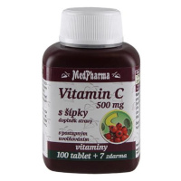MEDPHARMA Vitamín C 500 mg so šípkami 107 tabliet