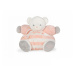 Kaloo plyšový medvedík Bebe Pastel Chubby 25 cm 960083 broskyňovo-krémový