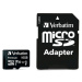 Verbatim MicroSDHC 16GB (Class 10) + SD adaptér