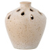 Béžová váza z kameniny (výška 15 cm) Minel – Bloomingville