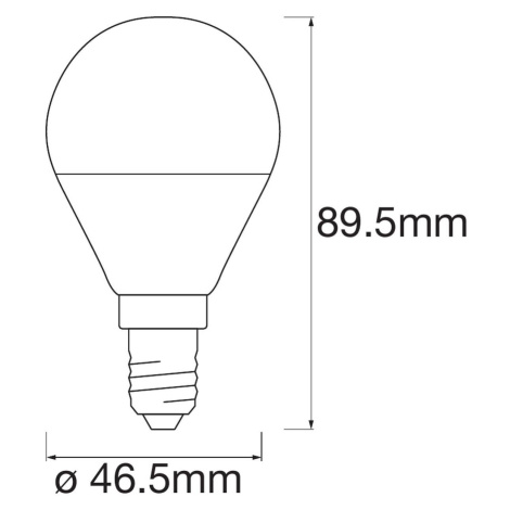 LEDVANCE SMART+ WiFi E14 5W kvapka RGBW