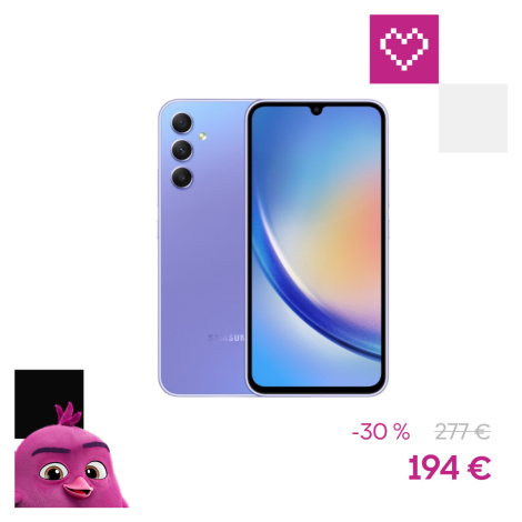 Samsung Galaxy A34 5G 6GB/128GB fialová (Ďalšia)